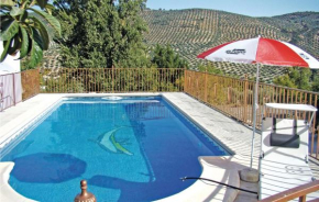 Lovely Home In Iznájar With House A Mountain View